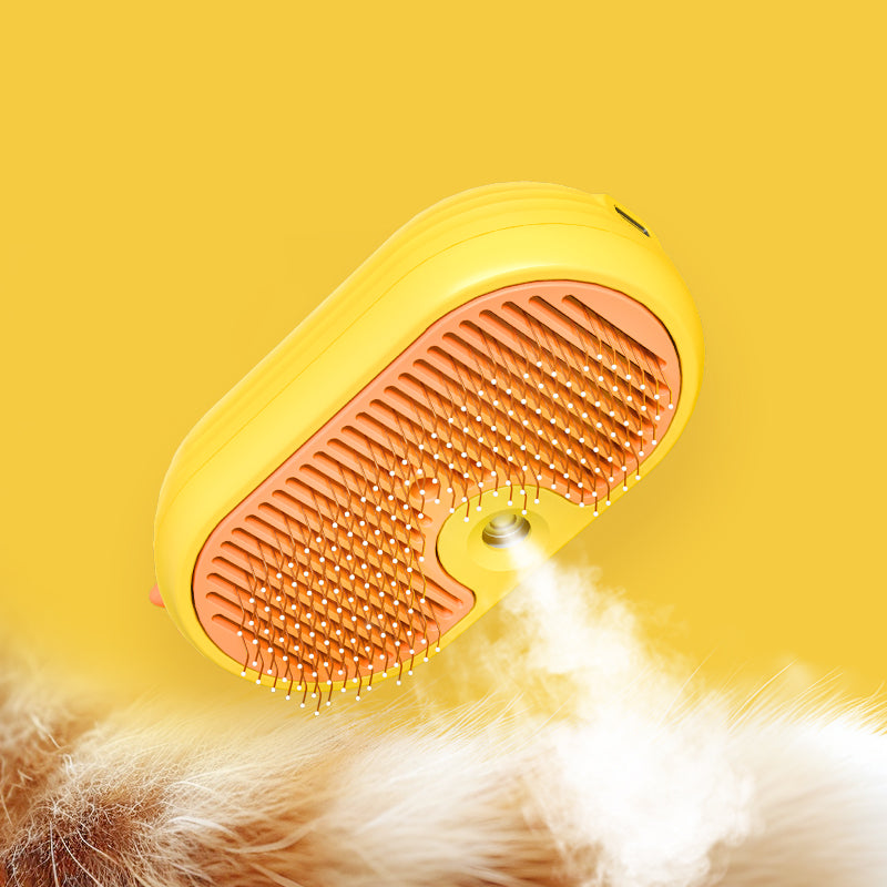 Steam Care Pet Grooming Brush
