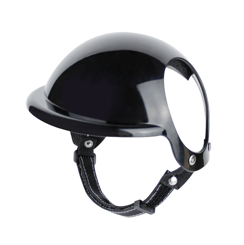 Black Safety Pet Helmet