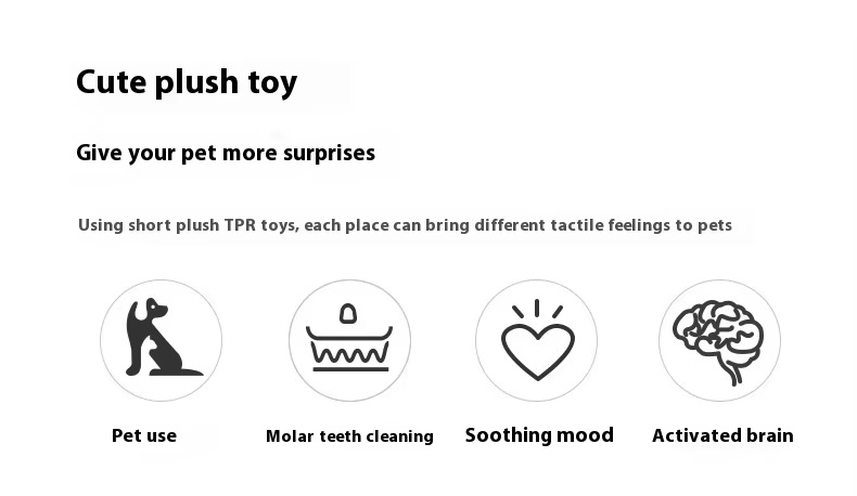 Dog Chewy Soft Toy