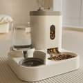 Automatic Gravity Pet Feeder with Water Dispenser