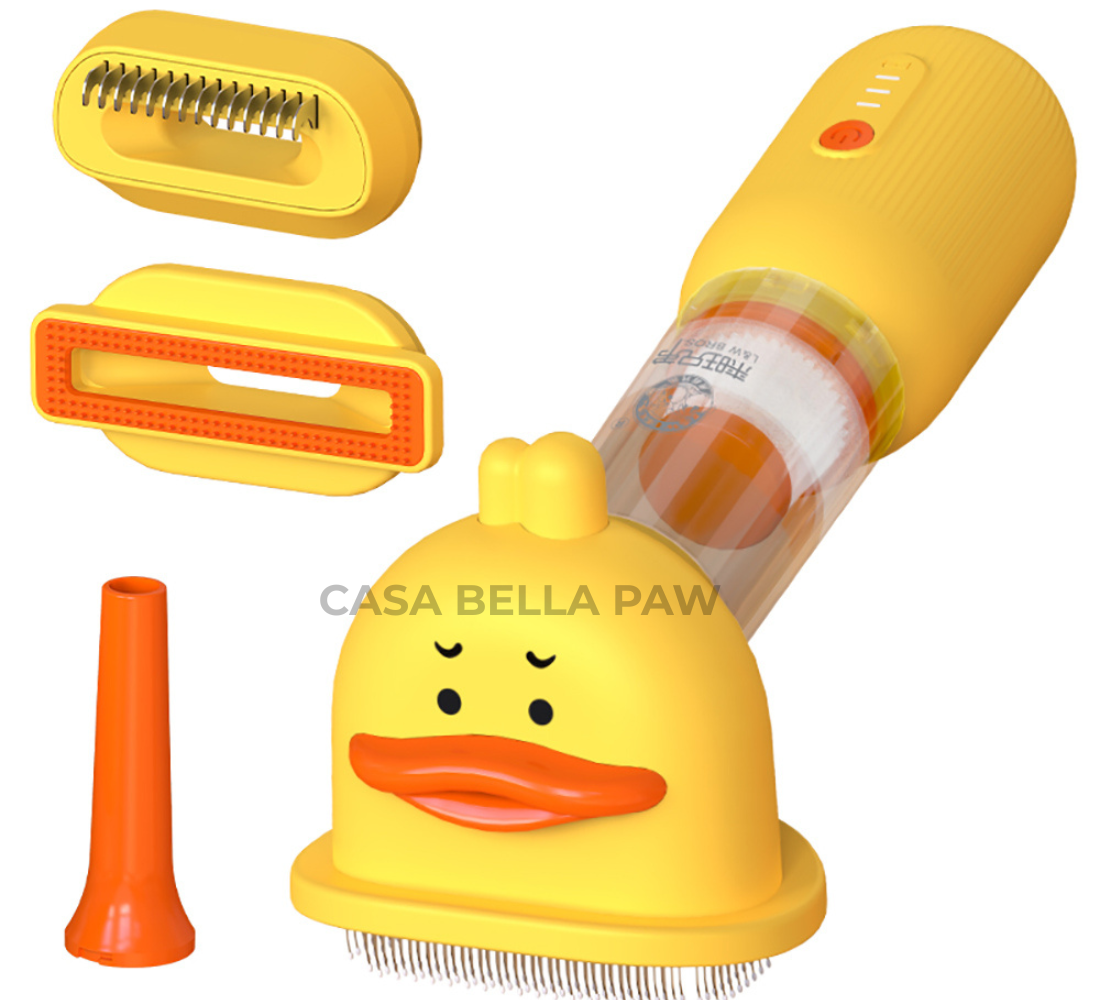 Pet Vacuum Brush With Attachments