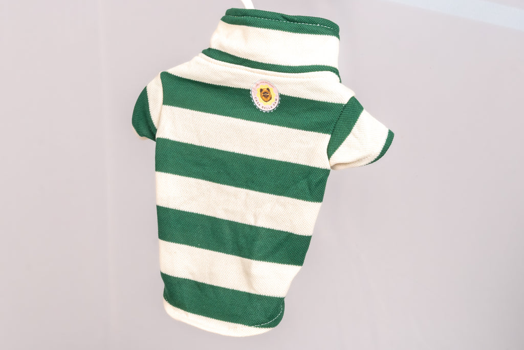 Stripe Pet Polo Shirt
