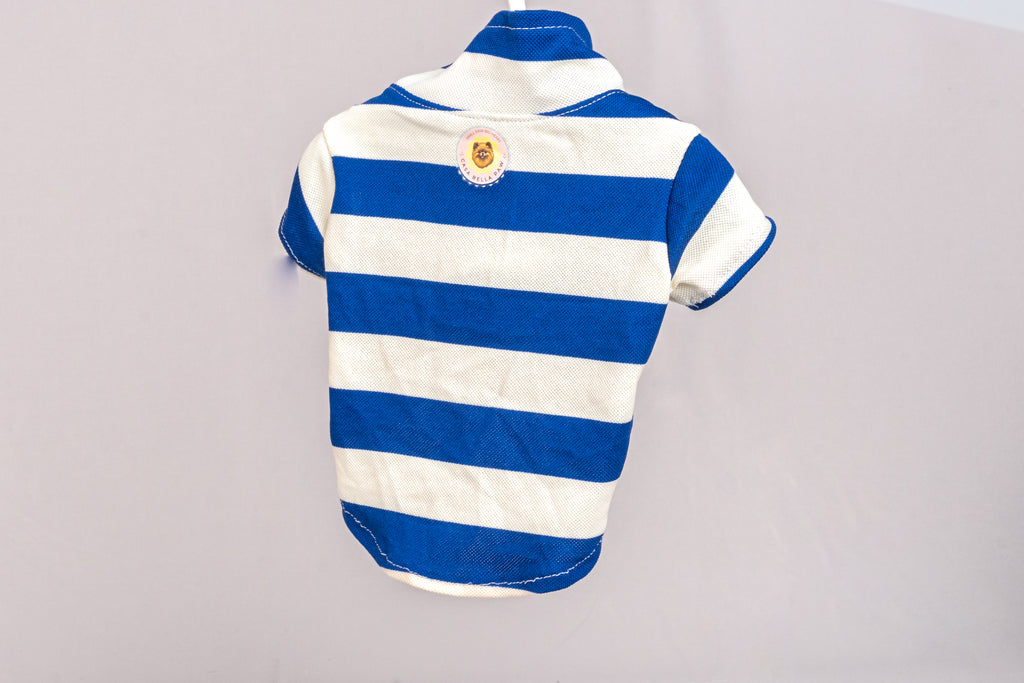 Stripe Pet Polo Shirt