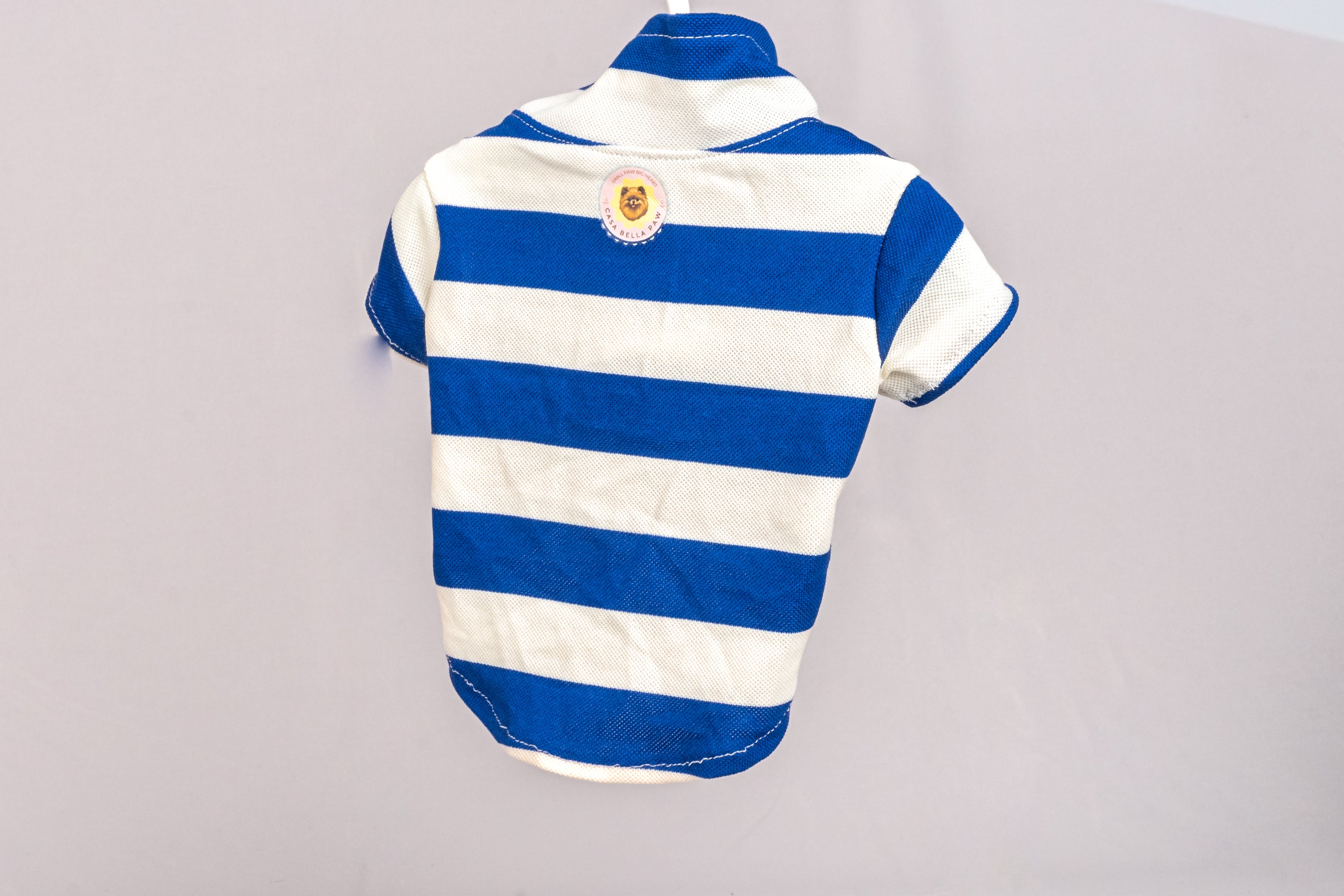 Stripe Pet Polo Shirt