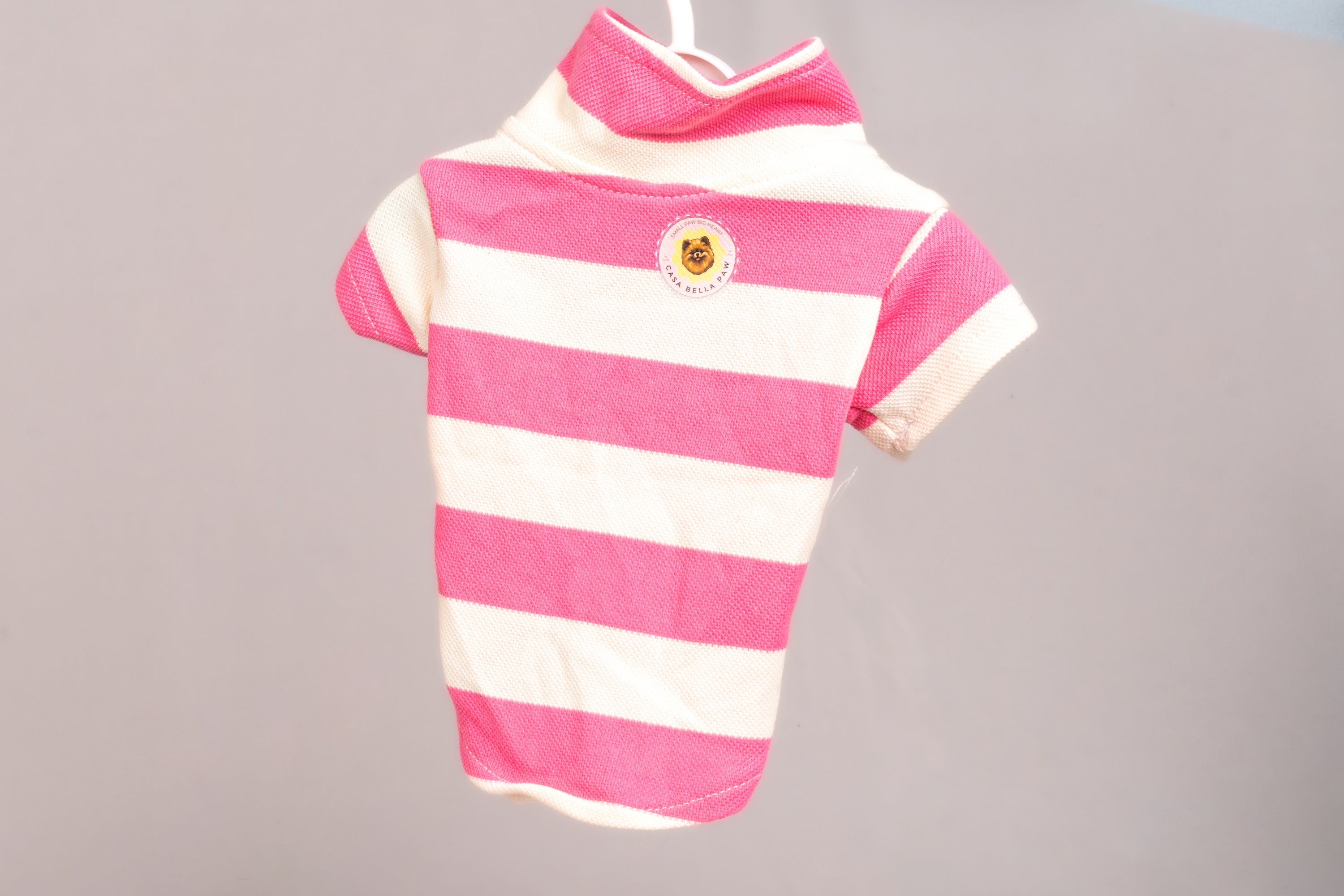 Stripe Pet Polo Shirt