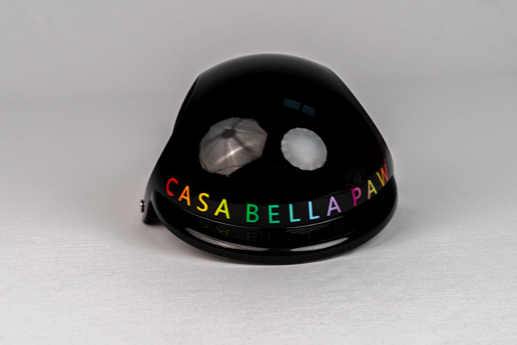 Black Safety Pet Helmet