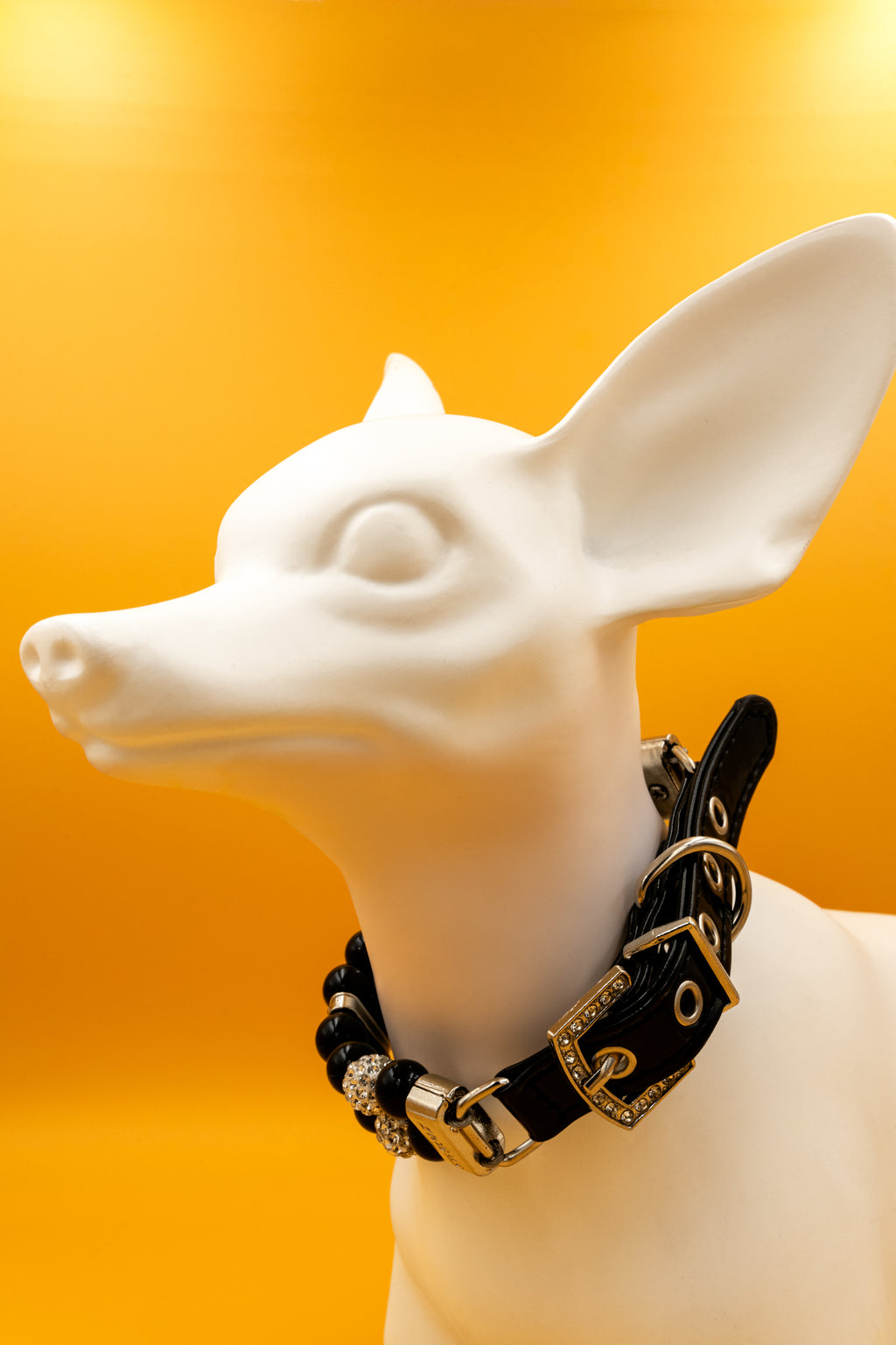 Pearl Embellished Pet Collar