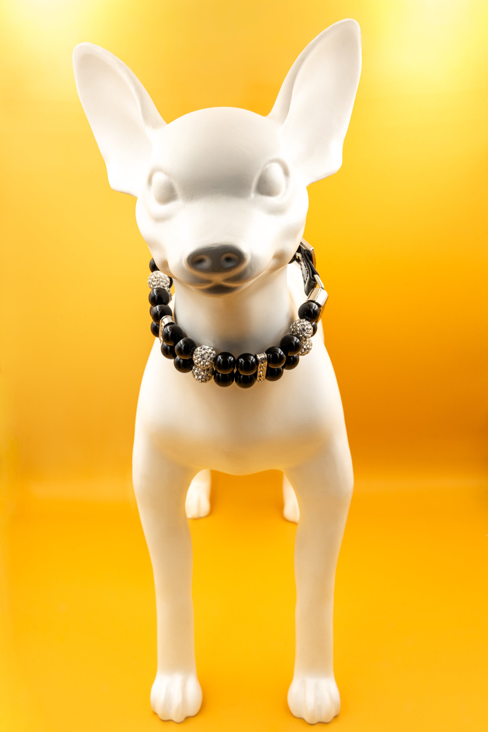 Pearl Embellished Pet Collar