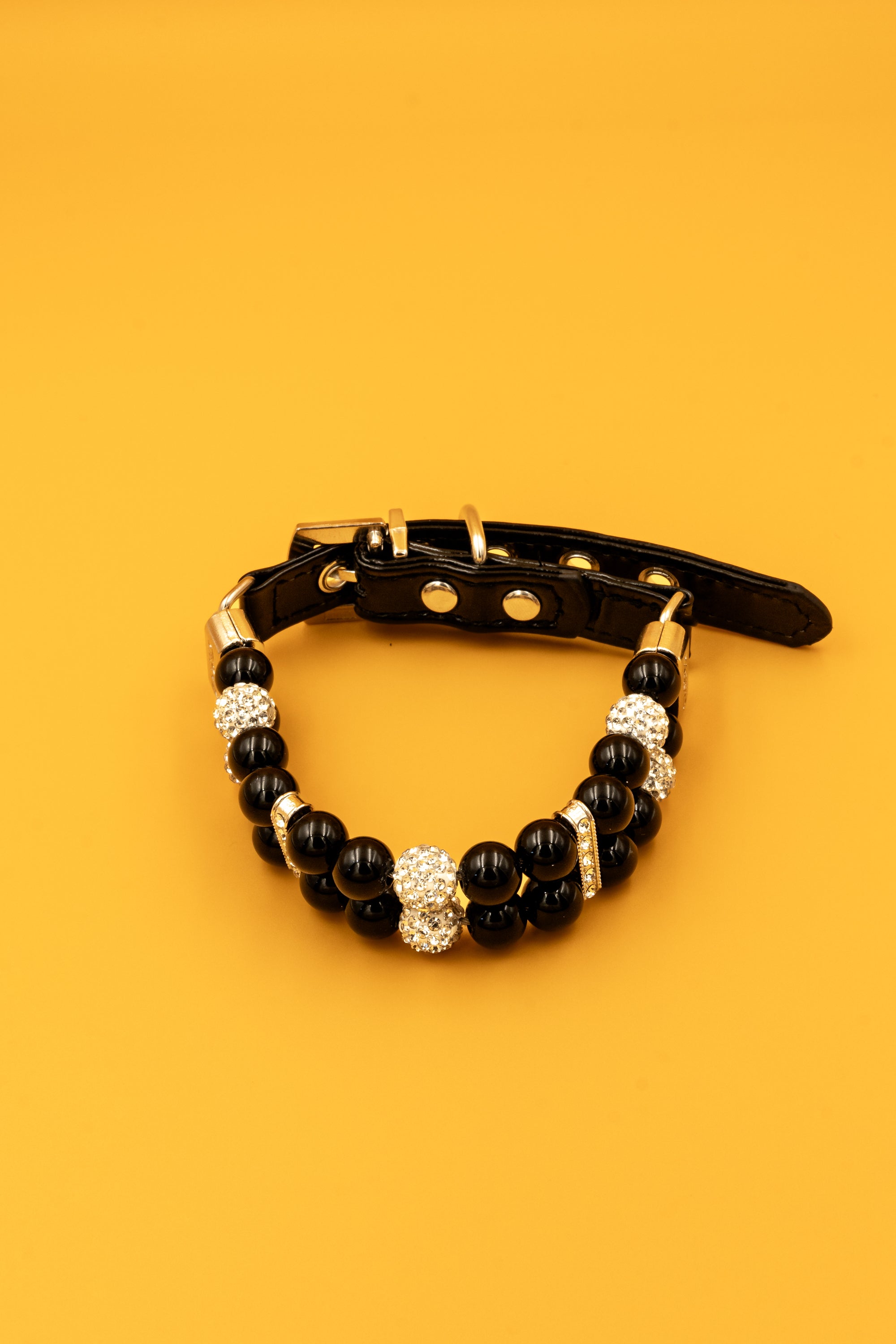 Pearl Embellished Pet Collar