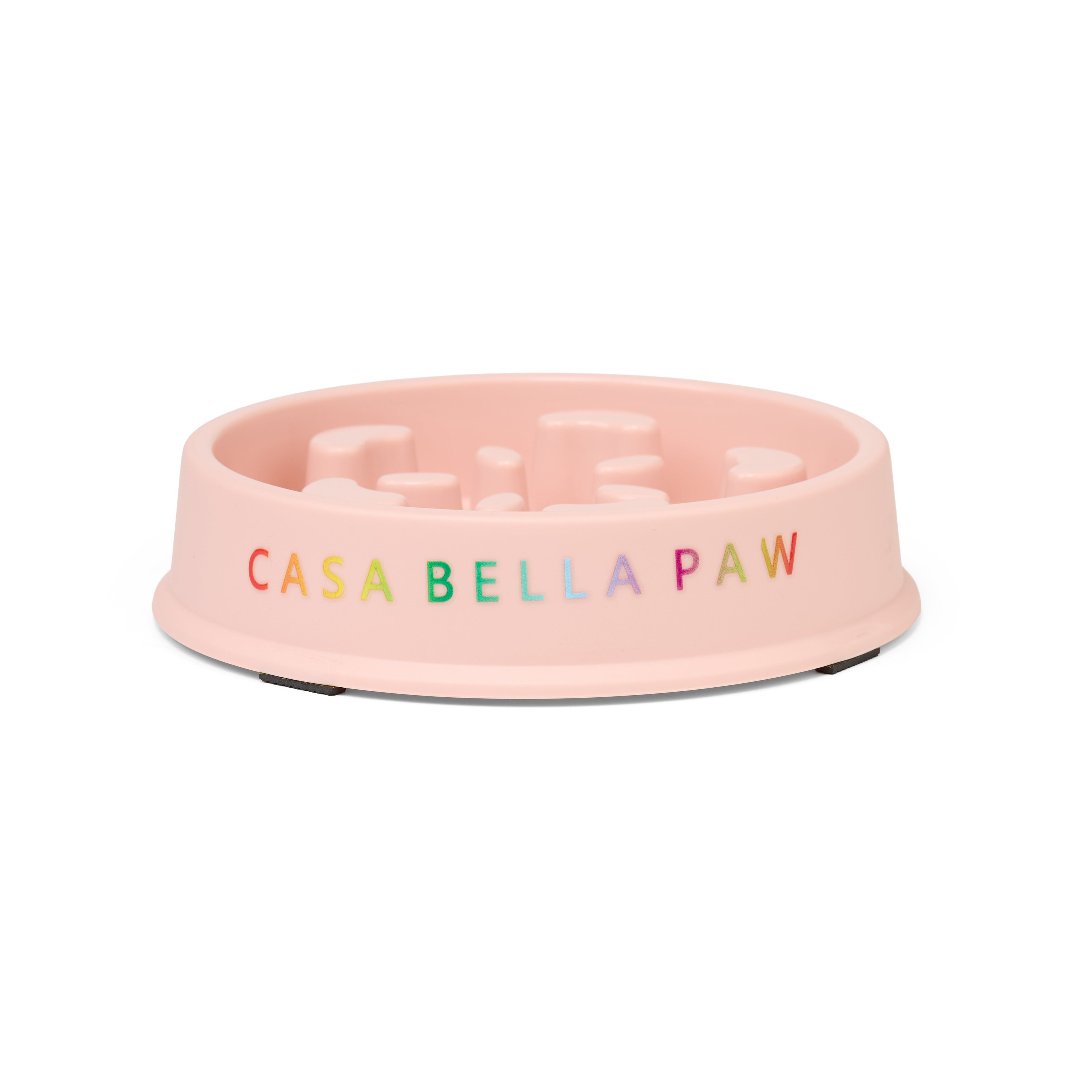 Slow Feeder Anti-Gulp Pet Bowl (Food Grade Plastic)