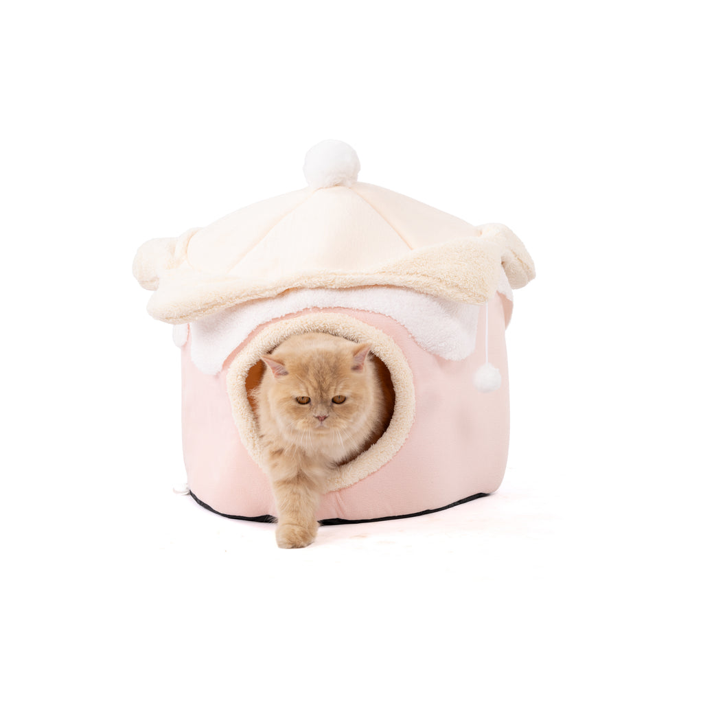 Cozy Plush Pet Indoor Soft House