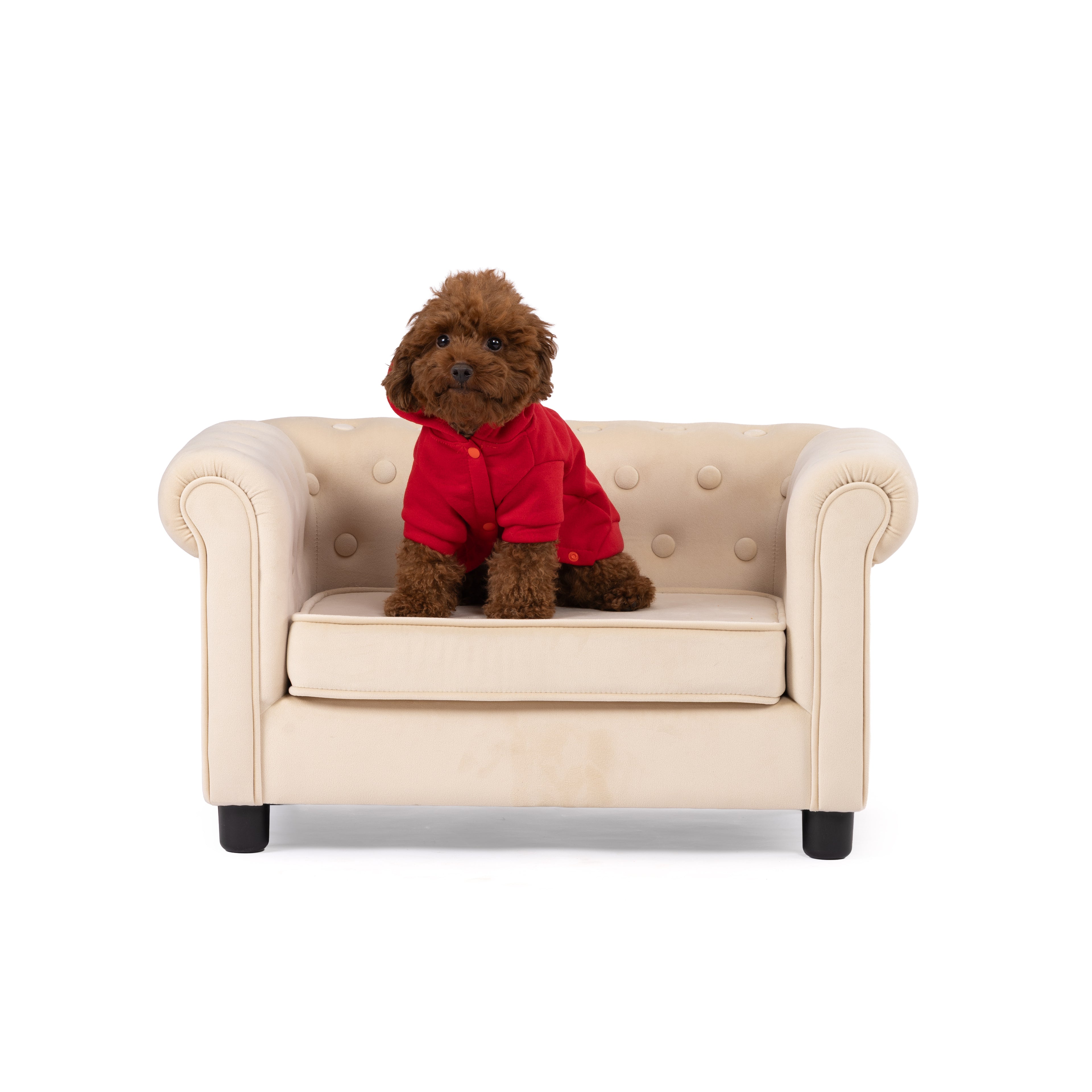 Cozy Reindeer Button Down Sweatshirt with Hood