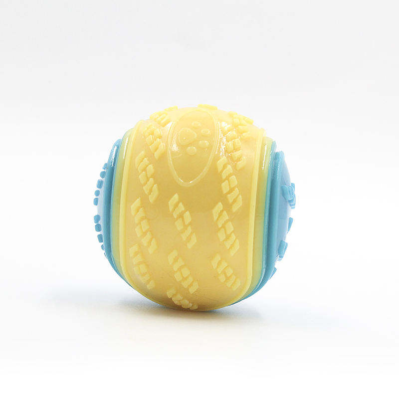 Pet-Friendly Silicone Chew Ball - Interactive Treat & Dental Toy