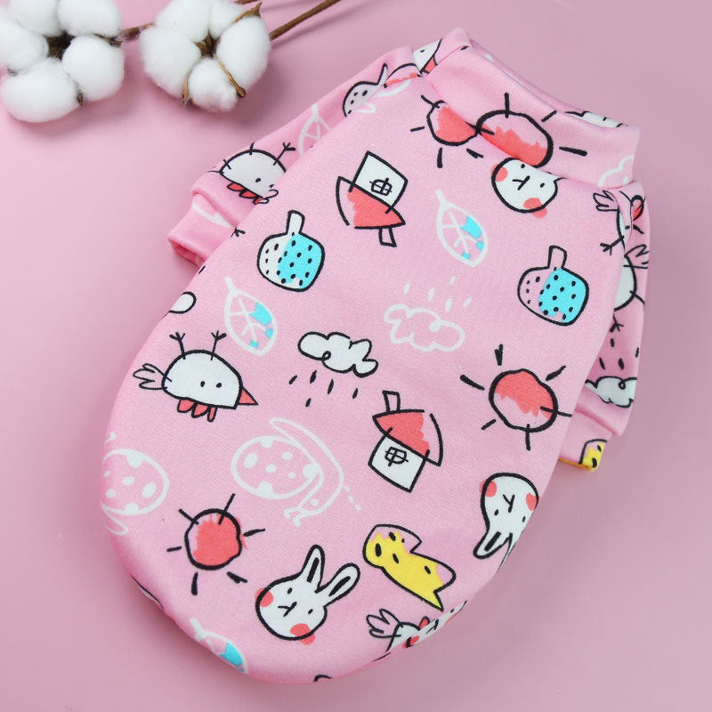 Everyday Comfort Pet Sweatshirt– Soft Printed Tee for Dogs