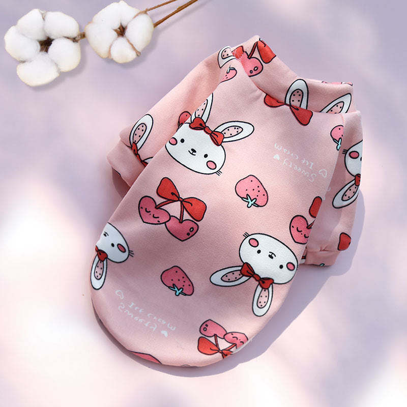 Everyday Comfort Pet Sweatshirt– Soft Printed Tee for Dogs