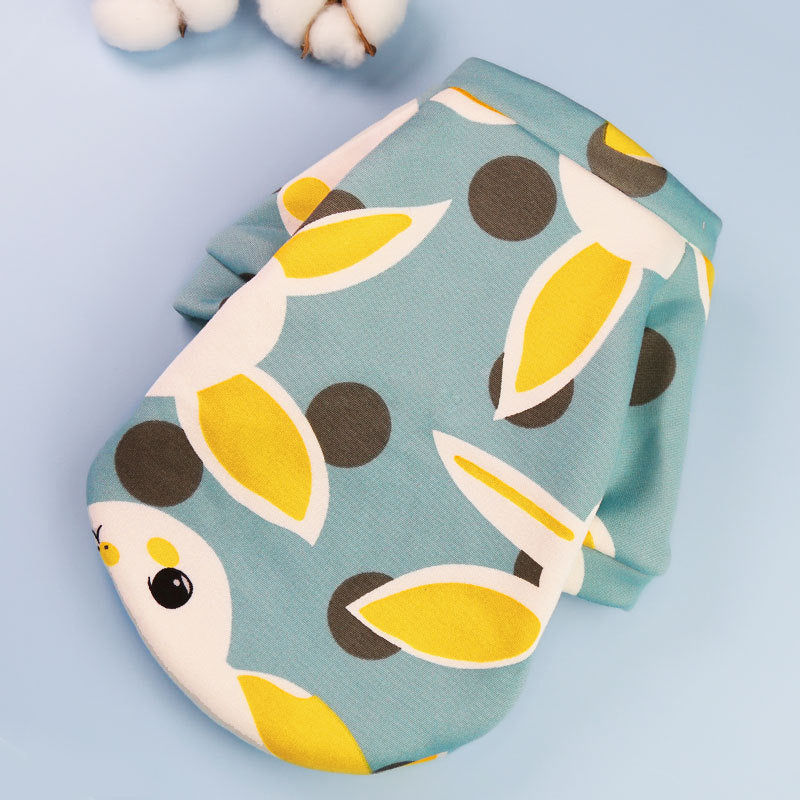 Everyday Comfort Pet Sweatshirt– Soft Printed Tee for Dogs