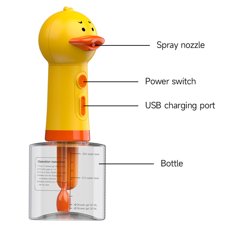 Grooming Foaming Bath Bottle