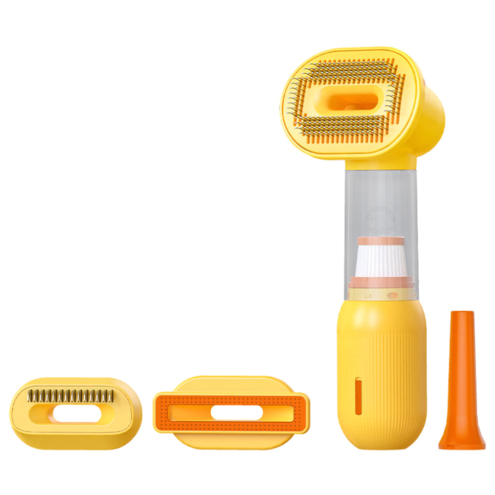 Pet Vacuum Brush With Attachments