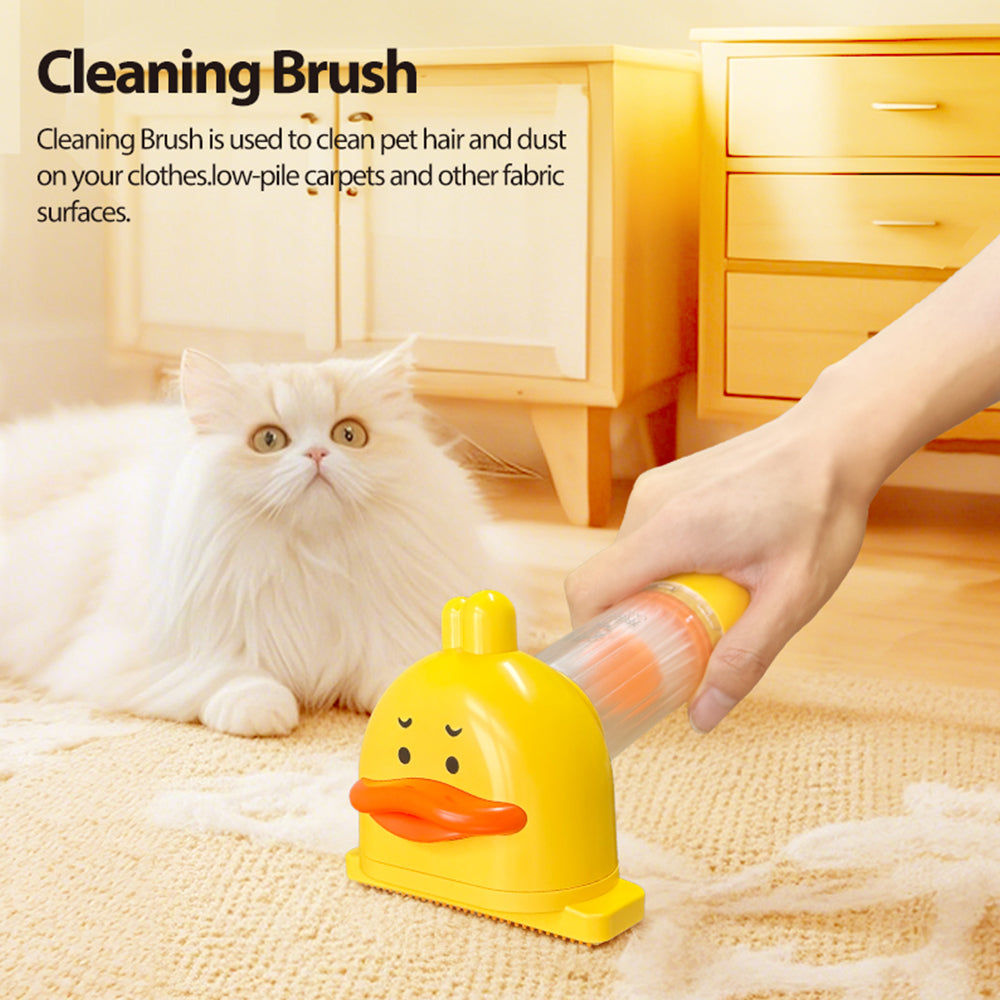 Pet Vacuum Brush With Attachments