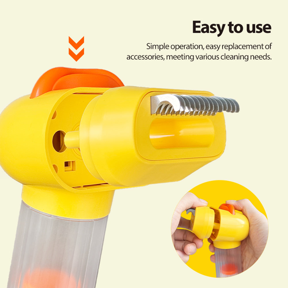 Pet Vacuum Brush With Attachments