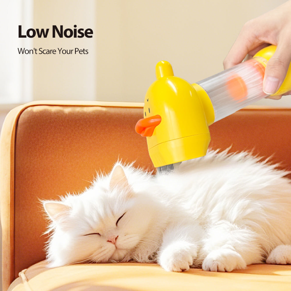 Pet Vacuum Brush With Attachments