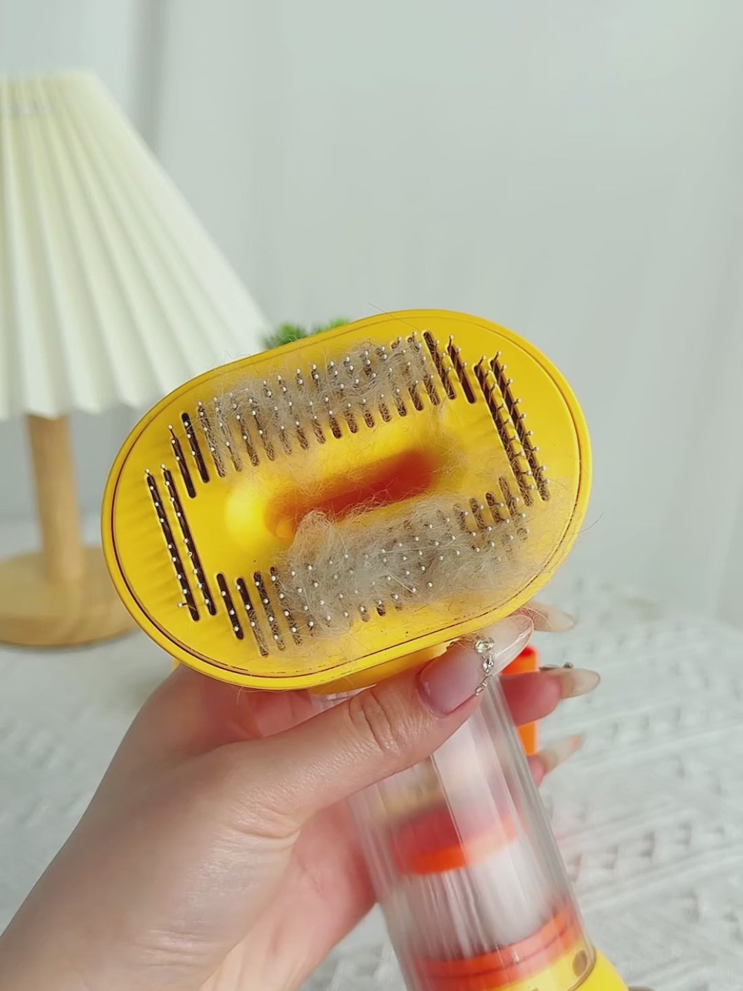 Pet Vacuum Brush With Attachments