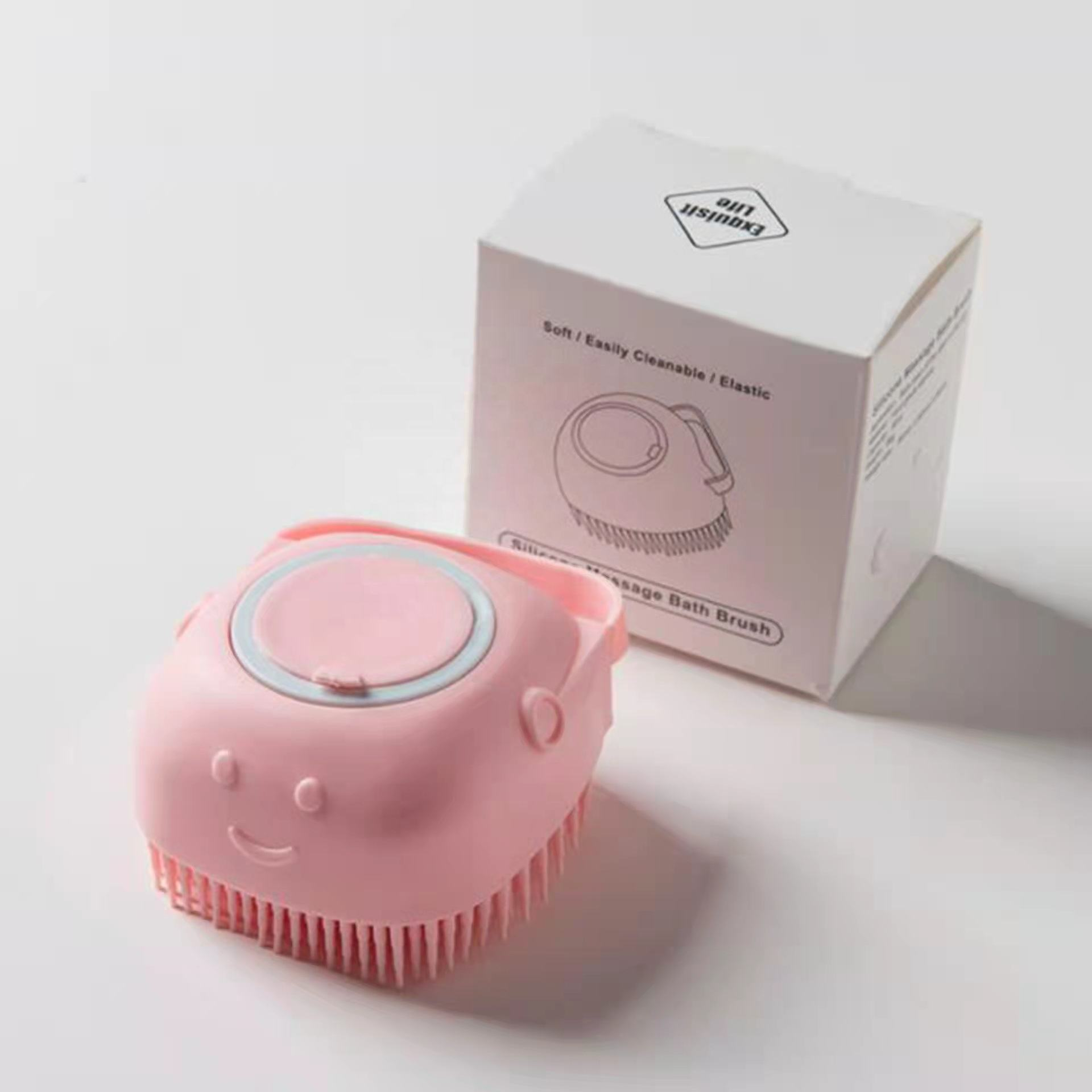 Silicone Bath Shampoo Foaming Brush